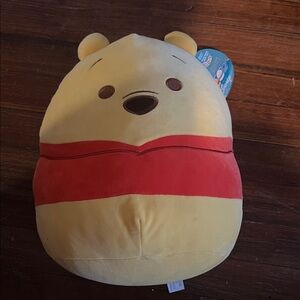 Cuddly Plush Toy - Yellow and Red